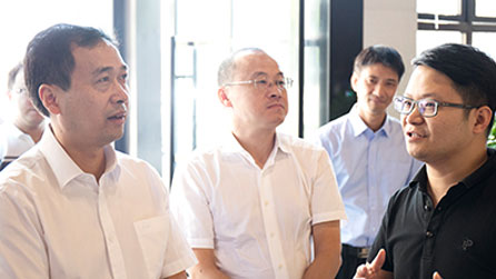 溫州市委常委、組織部長馬永良一行蒞臨中國計量大學·平陽工業(yè)設計研究院調(diào)研指導工作